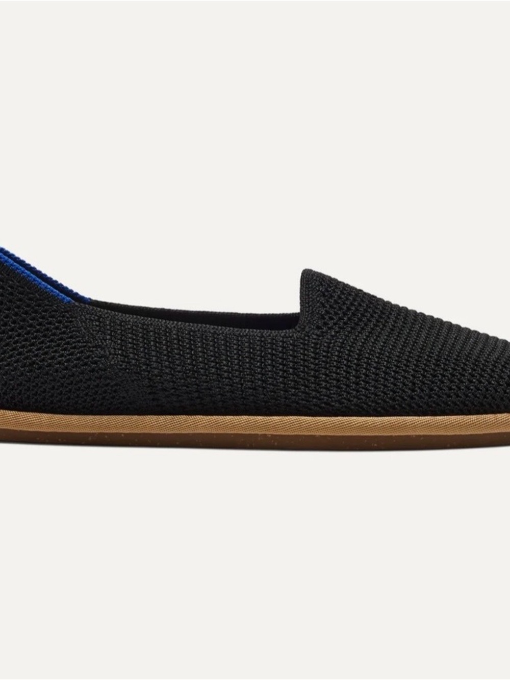 New In Box Rothy’s Cruiser Loafer In Black Raffia Knit Size 5 - Picture 5 of 12